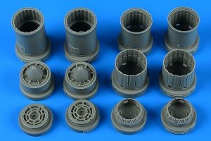 Aires 4848 F-4E/EJ/J/S Phantom II exhaust nozzles 1/48 ZOUKEI MURA