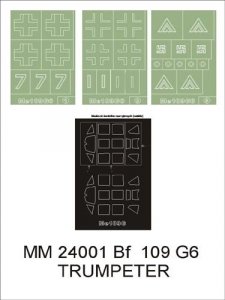Montex MM24001 Me- 109 G-6 TRUMPETER