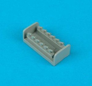 Quickboost QB48060 P-51D Mustang exhaust - type B Tamiya 1/48
