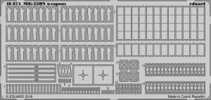 Eduard 48874 MiG-23BN weapons 1/48 TRUMPETER