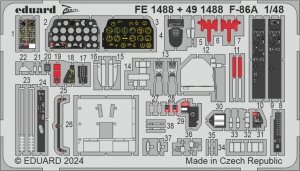 Eduard 491488 F-86A CLEAR PROP 1/48