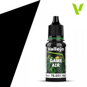 Vallejo 76051 Game Air - Black 18ml