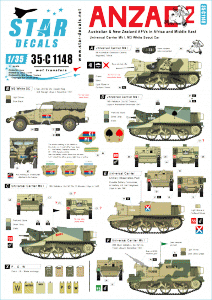 Star Decals 35-C1148 ANZAC #2 1/35