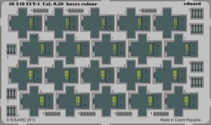 Eduard 36248 LVT-4 Cal. 0.50 boxes colour AFV CLUB