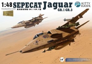 Kitty Hawk 80106 Sepecat Jaguar GR.1/GR.3 (1:48)