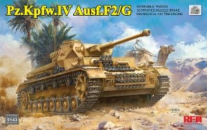 Rye Field Model 5143 Pz.Kpfw.IV Ausf.F2/G w/Engine & workable tracks 1/35 