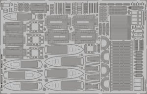 Eduard 53080 Bismarck part 1 - lifeboats 1/200  TRUMPETER 