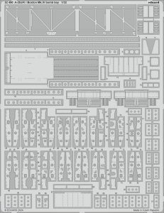Eduard 32490 A-20J/ K / Boston Mk. IV bomb bay HONG KONG MODELS 1/32