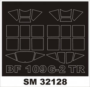 Montex SM32128 BF 109 G-2 TRUMPETER