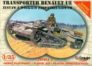 Mirage Hobby 35514 Renault UE + univers. transport vehicle - super set (1:35)