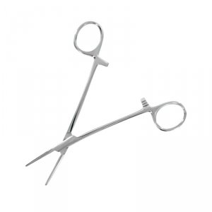 Modelcraft PCL5045 Straight Locking Forceps Jaws (Serrated) (150mm)