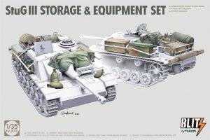 Takom 8018 StuG Sturmgeschutz III Storage Equipment Set 1/35