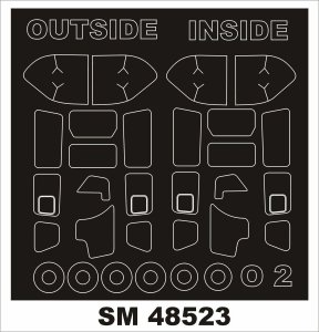Montex SM48523 Cessna O-2A Skymaster 1/48