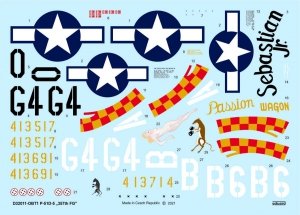 Eduard D32011 P-51D-5 357th FG TAMIYA/REVELL 1/32
