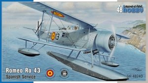 Special Hobby 48240 Romeo Ro 43 'Spanish Service' 1/48