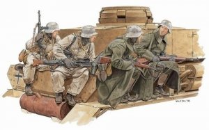 Dragon 6513 Winter Tank Riders 1943-44 (1:35)