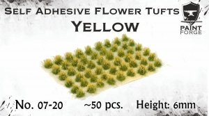 Paint Forge PFFL2607 Yellow Flowers 6mm