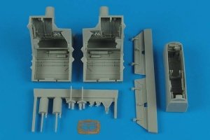 Aires 4500 F-22A Raptor wheel bays 1/48 HASEGAWA