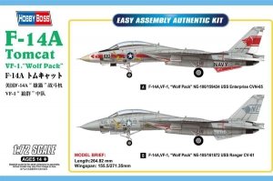 Hobby Boss 80279 F-14A Tomcat VF-1 Wolf Pack 1/72