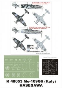 Montex K48053 Bf-109G6 (Italy) 1/48