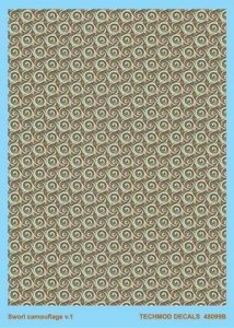Techmod 48099 - Swirl Camouflage (1:48)