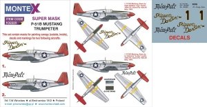 Montex K32220 P-51B MUSTANG 1/32