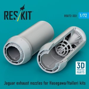 RESKIT RSU72-0333 Jaguar exhaust nozzles for Hasegawa/Italleri kits (3D Printed) (1/72)