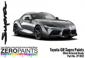 Zero Paints ZP-1612-SG Toyota GR Supra Matt Storm Grey Paint 30ml