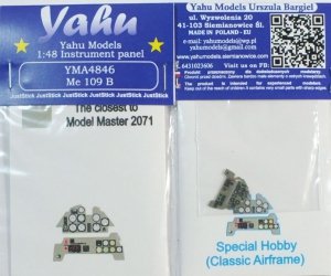 Yahu YMA4846 Me 109 B (Special Hobby=Classic Airframes) 1:48