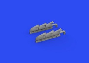 Eduard 648668 Spitfire Mk.V three-stacks exhausts fishtail EDUARD 1/48