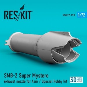RESKIT RSU72-0190 SMB-2 Super Mystère exhaust nozzle for Azur / Special Hobby kit (1/72)