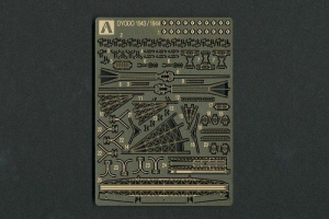 Aoshima 05274 IJN Light Cruiser Oyodo 1943/1944 Photo Etched Parts Set 1/700