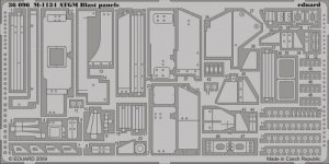 Eduard 36096 M-1134 ATGM blast panels 1/35 AFV Club
