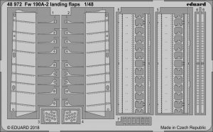 Eduard 48972 Fw 190A-2 landing flaps EDUARD 1/48