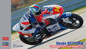 Hasegawa 21757 Honda RS250RW 2009 WGP250 Czech Republic GP 1/12