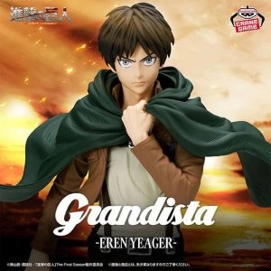 Bandai BP29875 BANPRESTO ATTACK ON TITAN GRANDISTA - EREN YEAGER
