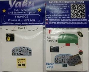 Yahu YMA4902 O-1 Bird Dog (Roden) 1/48
