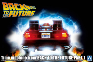 Aoshima 06436 Back to the Future Time machine from Back to the Future part I 1/24