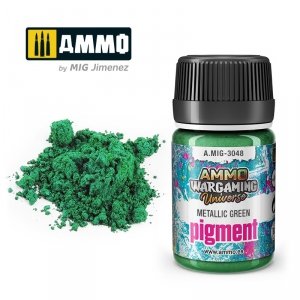 AMMO by Mig Jimenez 3048 Pigment Metallic Green 35ml