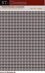 RT-Diorama 35889 Printed Accessories: Oriental Wall and Floor Tiles Nr.3 1/35