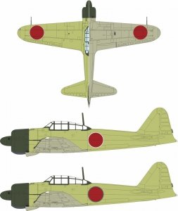 Eduard JX337 A6M5 Zero national marking TAMIYA 1/32