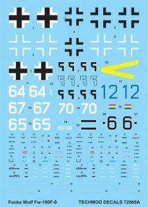 Techmod 72065 - Focke-Wulf Fw 190F-8 (1:72)