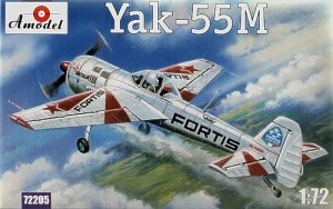 A-Model 72205 Soviet aerobatic aircraft Yakovlev Yak-55M 1:72