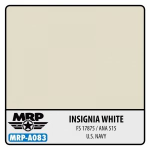 Mr. Paint MRP-A083 White (FS 17875, ANA515) - U.S.Navy - aqua colors - 17ml