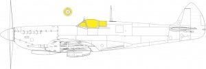 Eduard LX010 Spitfire Mk.VIII TFace AIRFIX 1/24