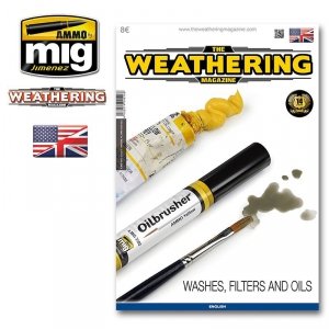 AMMO of Mig Jimenez 4516PL The Weathering Magazine - WASHES, Filtry i Farby olejne EDYCJA Polska