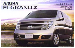 Fujimi 187495 Nissan Elgrand X 2WD/FR 1/24