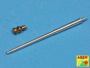 Aber 72L-56 Lufa 75mm do niemieckiej armaty p/panc Pak 40 z późnym hamulcem wylotowym / German 75mm gun barrel for PaK40 with late muzzle brake 1/72