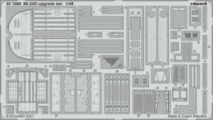 Eduard 481068 Mi-24D upgrade set EDUARD  1/48