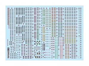 Tamiya 12641 German Military Inisignia Decal Set (Afrika-Korps / Waffen-SS) (1:35)